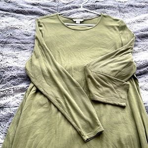 Dress olive green